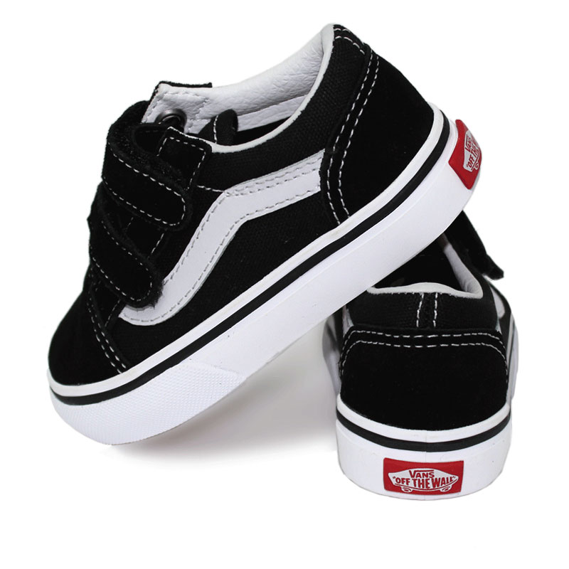 tenis vans old skool preto infantil